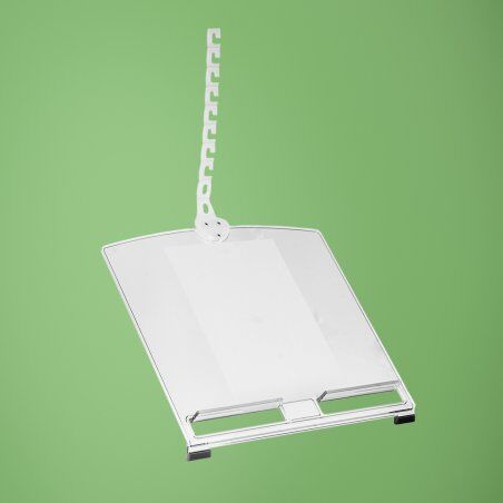 R-GO MORELIA DOCUMENT HOLDER ADJUSTABLE/TRANSPARENT
