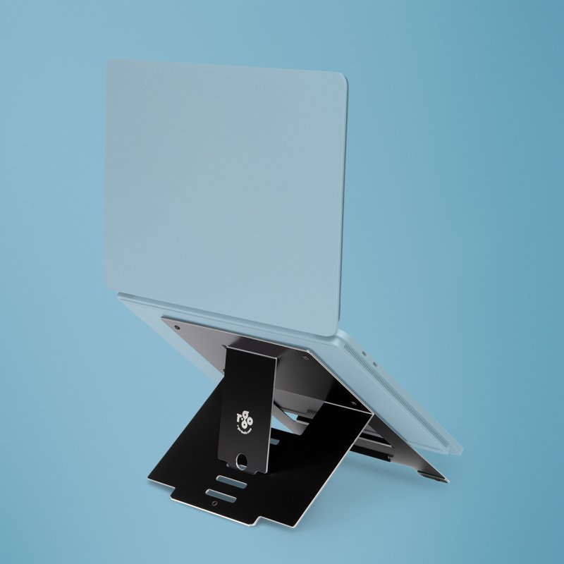 R-GO RISER FLEXIBLE LAPTOP STAND-ADJUSTABLE/BLACK