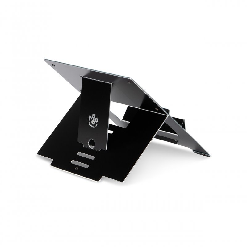 R-Go Tools Riser R-Go Flexibel, support pour ordinateur portable, noir