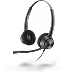 POLY EncorePro 320 Casque Avec fil Arceau Bureau/Centre d'appels Noir