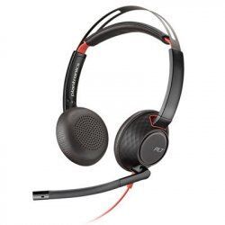 POLY C5220T Casque Avec fil Arceau Bureau/Centre d'appels Noir