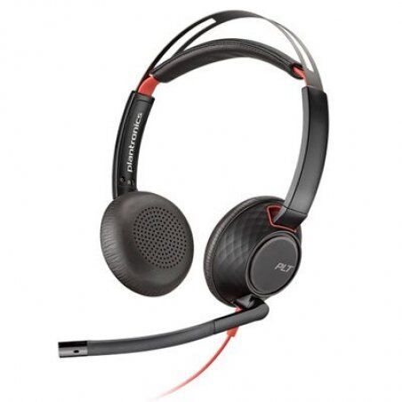 POLY C5220T Casque Avec fil Arceau Bureau/Centre d'appels Noir