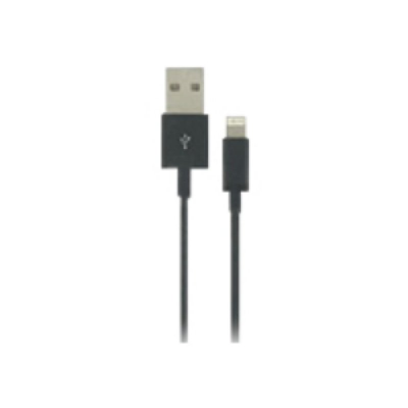 APPLE USB CABLE LIGHTNING 1M BLK ALL APPLE DEVICES