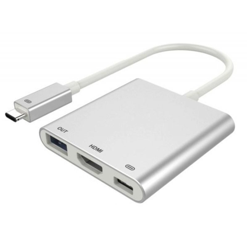 DLH DY-TU2720G station d'accueil USB 3.2 Gen 2 (3.1 Gen 2) Type-C Blanc