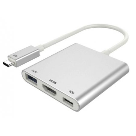 DLH DY-TU2720G notebook dock/port replicator USB 3.2 Gen 2 (3.1 Gen 2) Type-C White