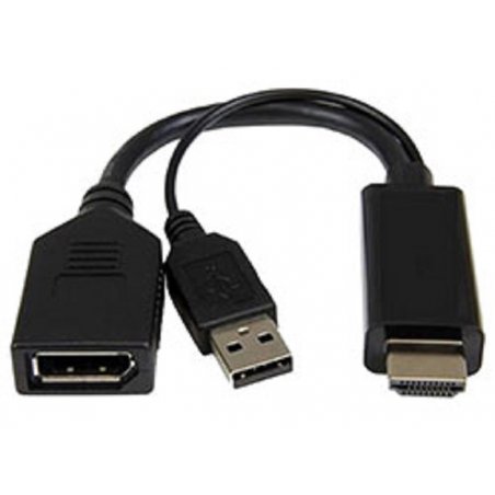 HDMI ADAPTER TO DISPLAYPORT USB HDMI 1.4 - DP 1.2 4K 30HZ