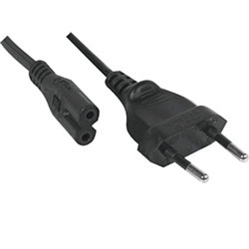 CABL SECTOR FOR MAKING EU 2-PIN 1M BLK MAINS OR ANY ELEC DEV