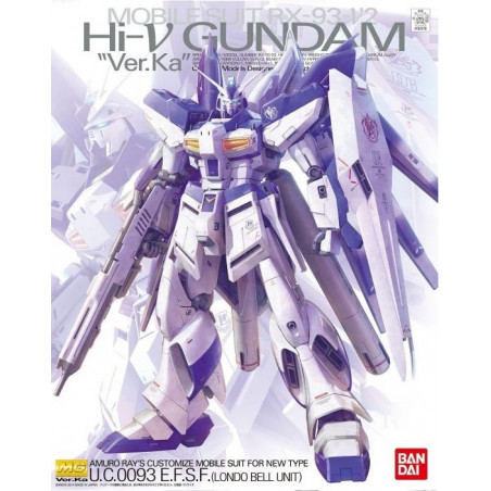 GUNDAM - MG 1/100 RX-93-v2 Hi-vGundam Vers. Ka - Model Kit