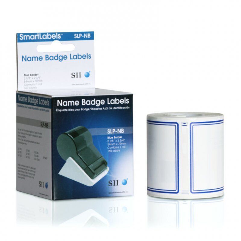 SLP-NB BLUE FRAME LABEL 54X70MM 160 LAB/ROLL 1 ROLL/BOX