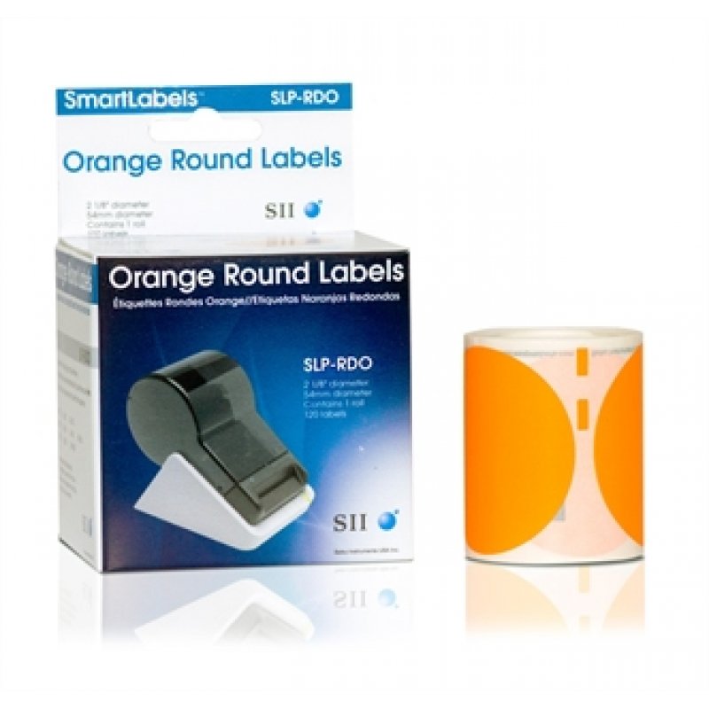 Seiko SLP-RDO Orange Self-adhesive printer label