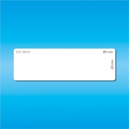 SLP-2RLH WHITE LABEL 28X89MM 260 LAB/ROLL