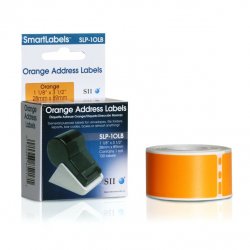 Seiko SLP-1OLB Orange Self-adhesive printer label