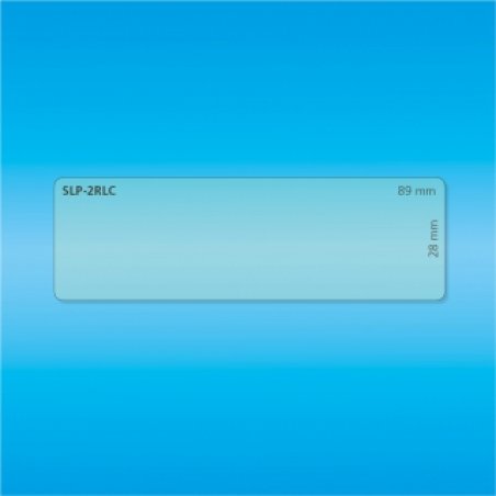 SLP-2RLC CLEAR LABEL 28X89MM 130 LAB/ROLL 2 ROLL/BOX