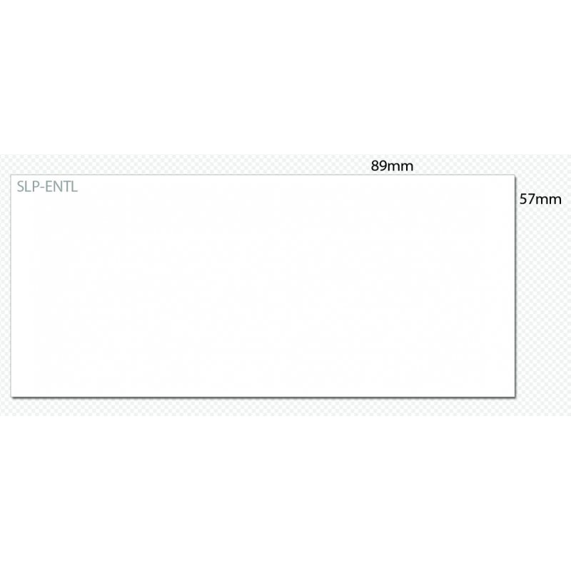 SLP-ENTL WHITE TAG 57X89MM 250 TAGS/ROLL 1 ROLL/BOX