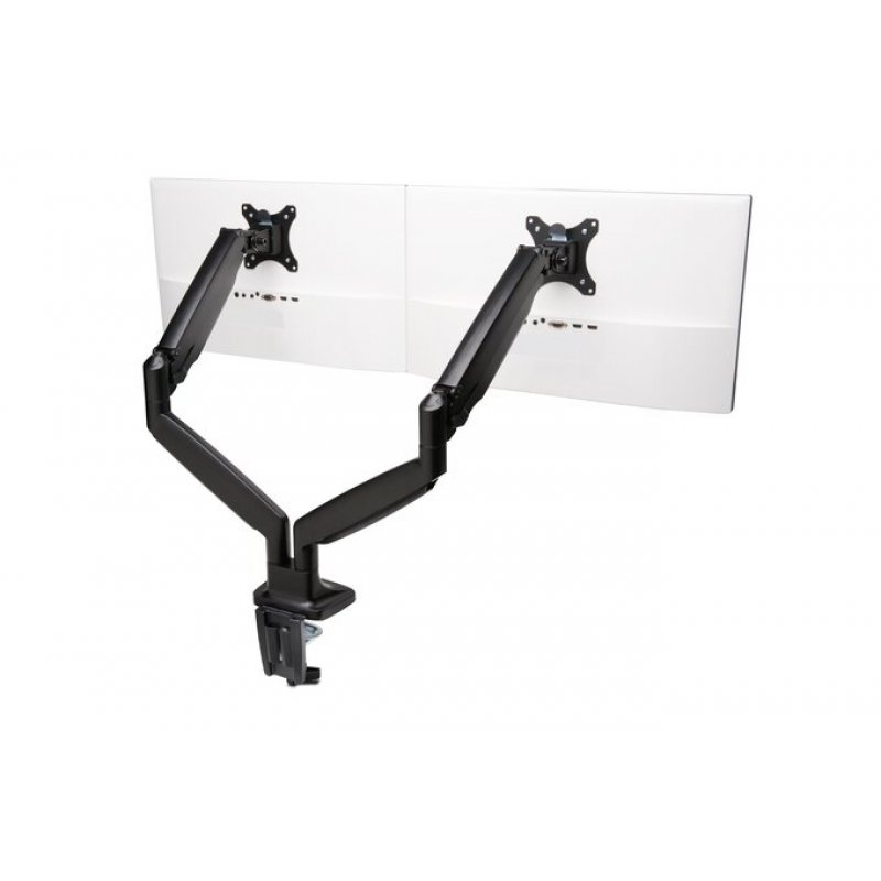 SMARTFIT ONE-TOUCH ARM FOR DUAL MONITORS - BLACK