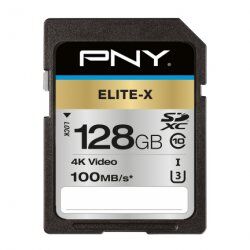 PNY Elite-X 128 Go SDXC UHS-I Classe 10