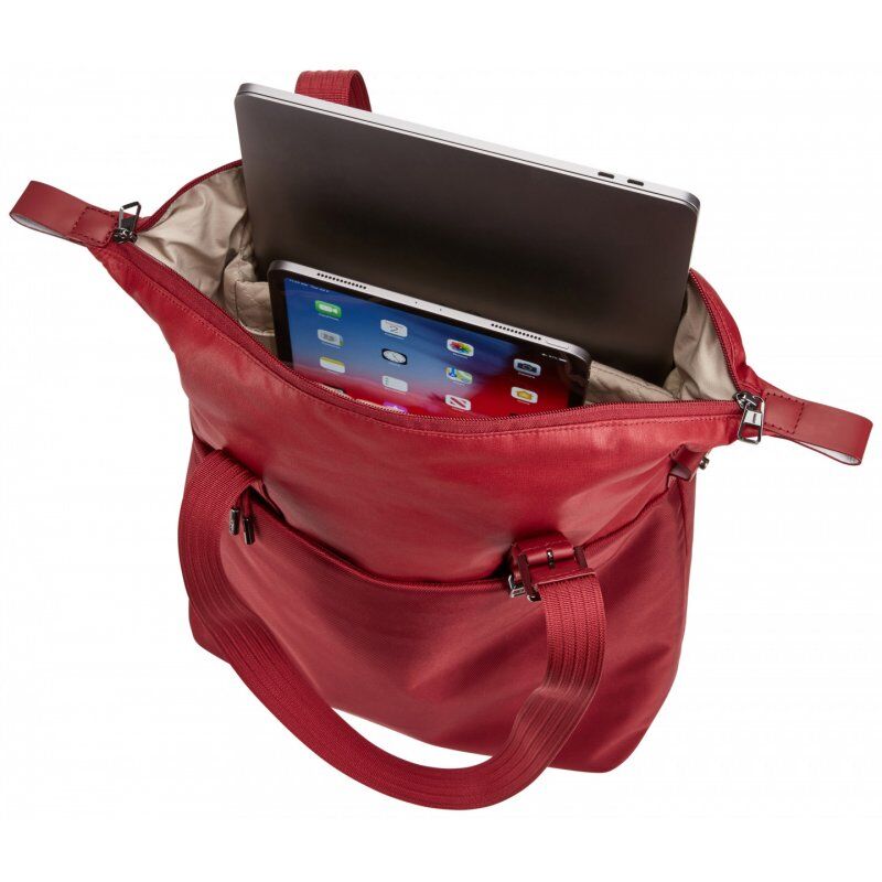 SPIRA VERTICAL TOTE RIO RED
