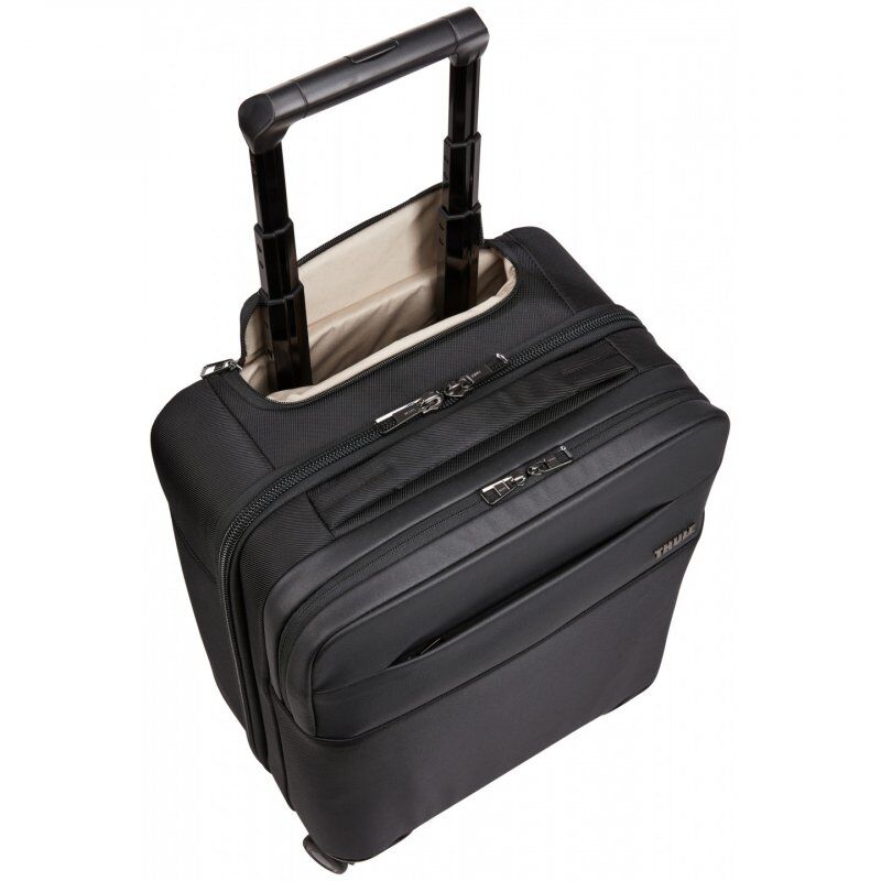 SPIRA COMPACT CARRY ON SPINNER BLACK