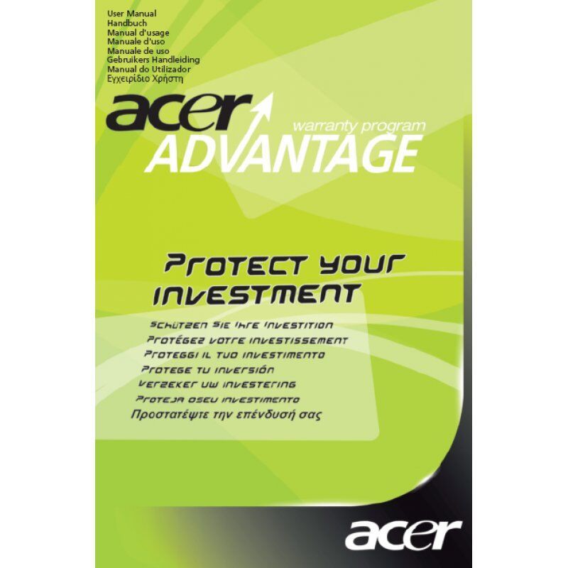 Acer SV.WNBAP.A11 warranty/support extension