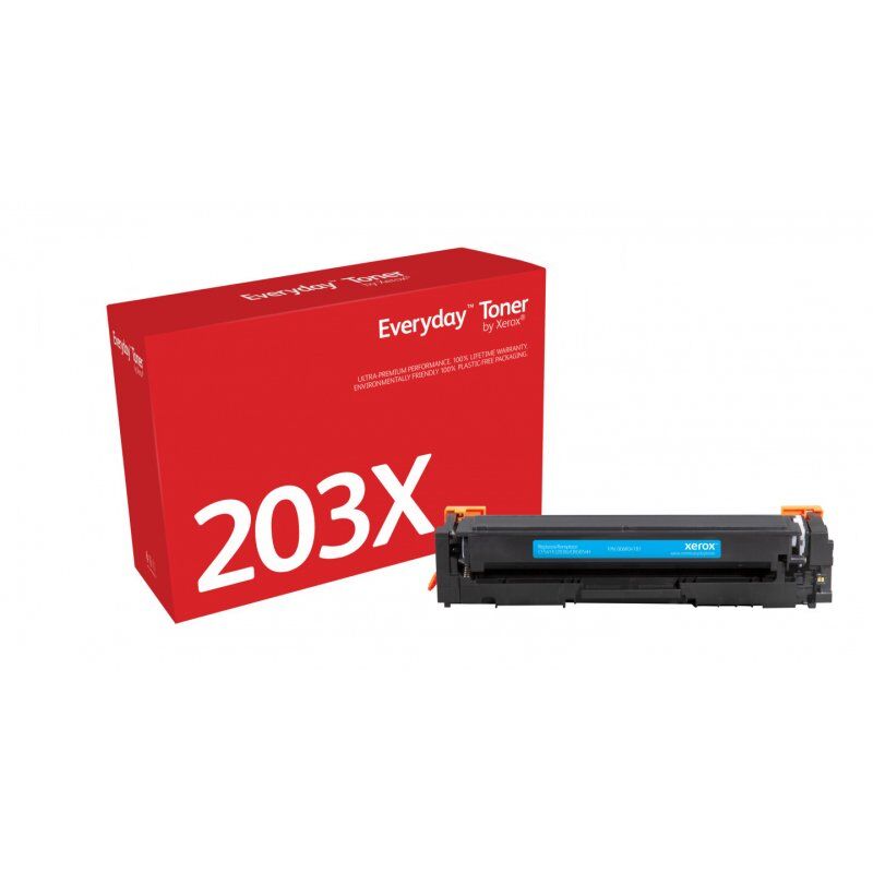 Everyday Toner Cyan compatible avec HP 202X (CF541X/CRG-054HC)