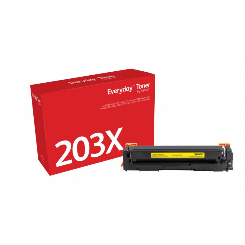 Everyday Toner Jaune compatible avec HP 202X (CF542X/CRG-054HY)