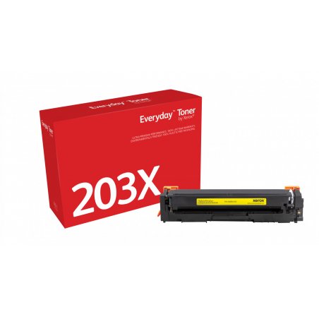 TONER HIGH YIELD YELLOW CARTRIDGE EQUIVALENT TO HP 203X