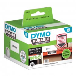 DYMO Durable Blanc Imprimante d'étiquette adhésive