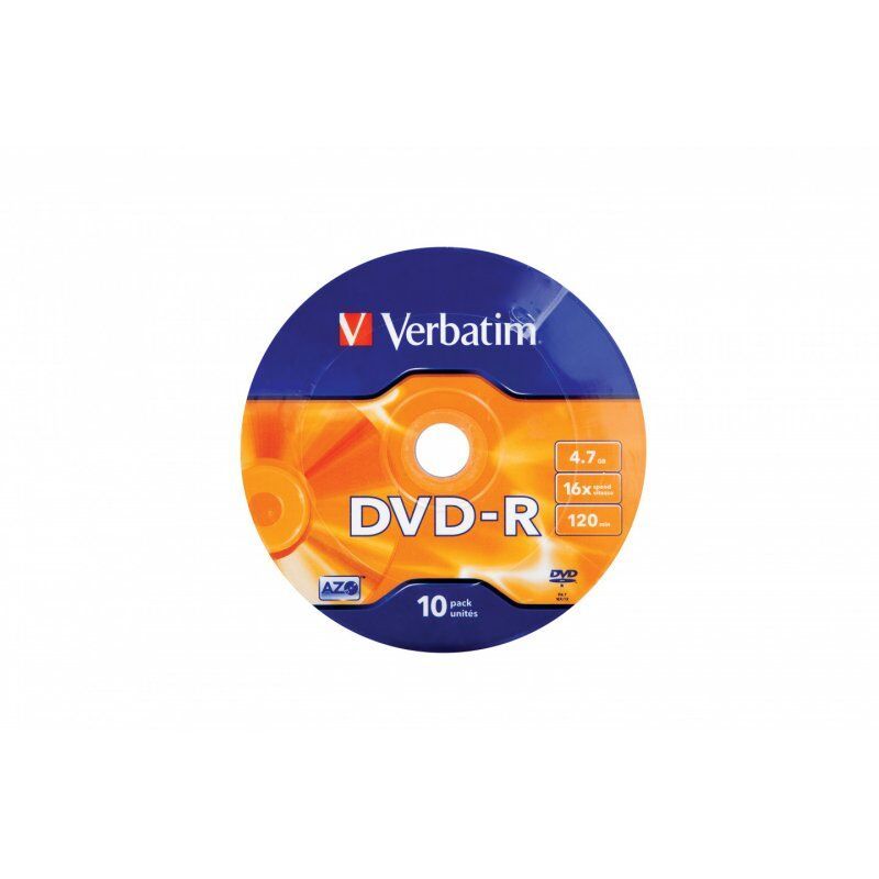 DVD-R AZO 4.7GB 16X MATT SILVER SURFACE