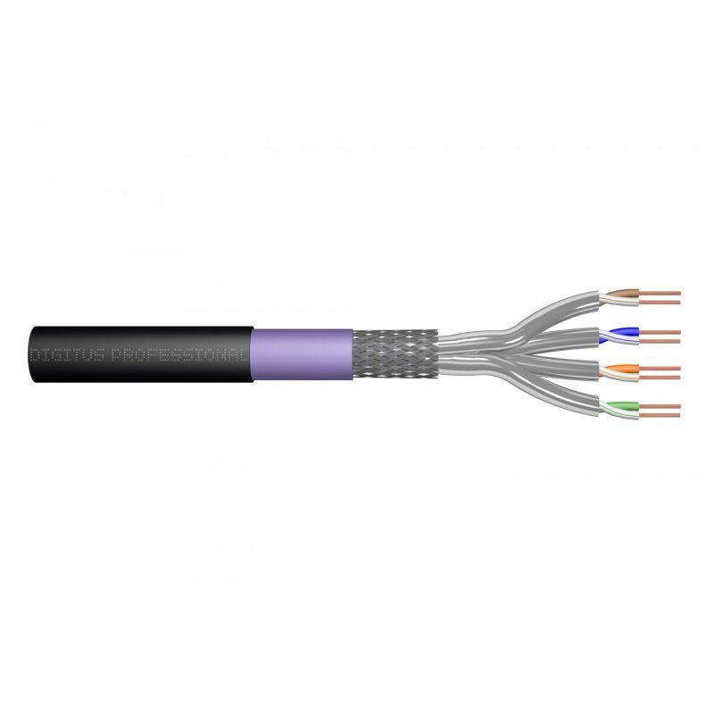 Digitus Cat.7 S/FTP burial installation cable, 100 m, simplex, PE