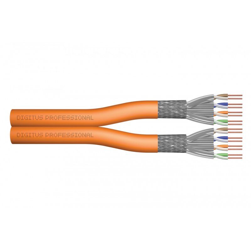 Digitus Cat.7 S/FTP installation cable, 500 m, duplex, Dca-s1a d1 a1