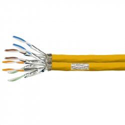 LogiLink CPV0073 networking cable Yellow 100 m Cat7a S/FTP (S-STP)