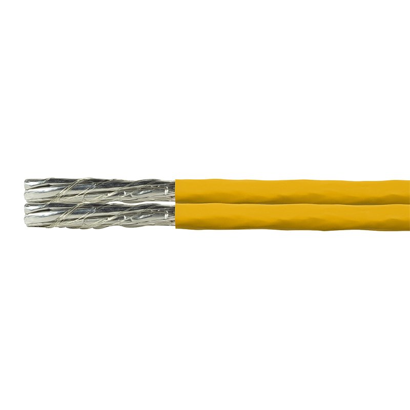 LogiLink CPV0073 câble de réseau Jaune 100 m Cat7a S/FTP (S-STP)