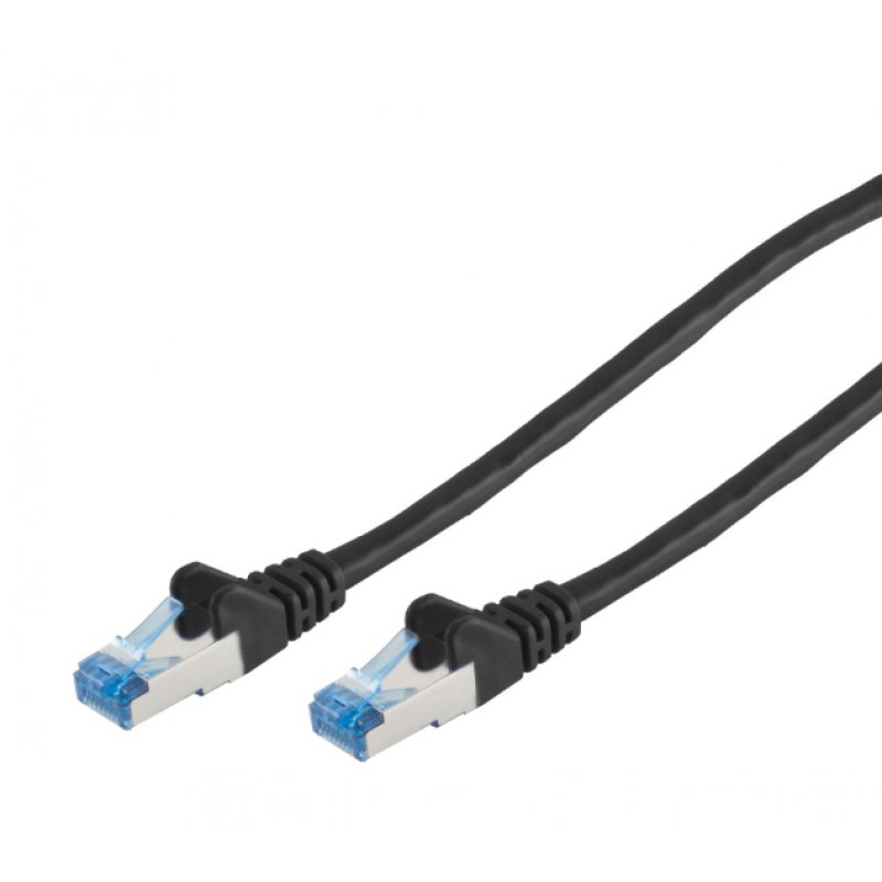 Patchkabel CAT6a RJ45 S/FTP 2m black