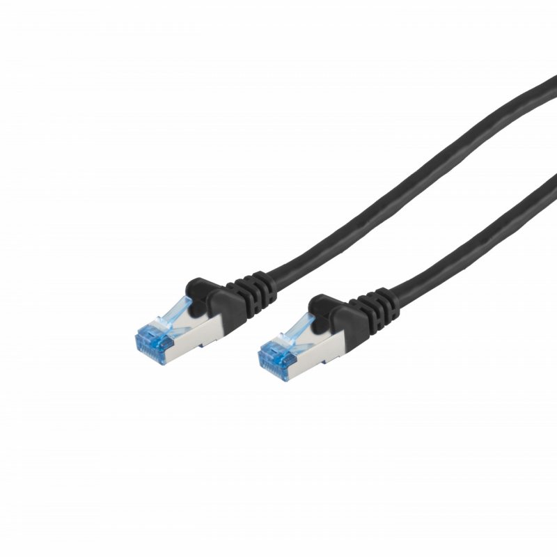 Patchkabel CAT6a RJ45 S/FTP 5m black