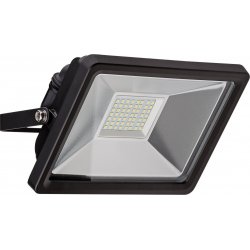 Projecteur LED extérieur Goobay compatible 30W 2500lm avec détecteur de mouvement (Noir)