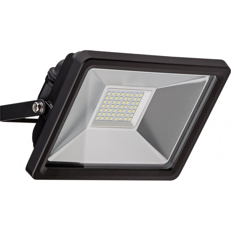 Projecteur LED extérieur Goobay compatible 30W 2500lm avec détecteur de mouvement (Noir)