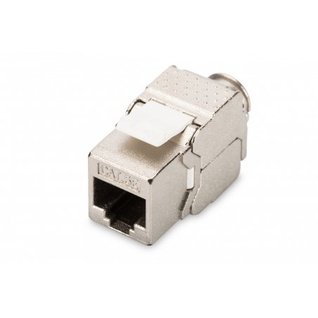 DIGITUS module Keystone cat.5e, 1 x RJ45, blindé,