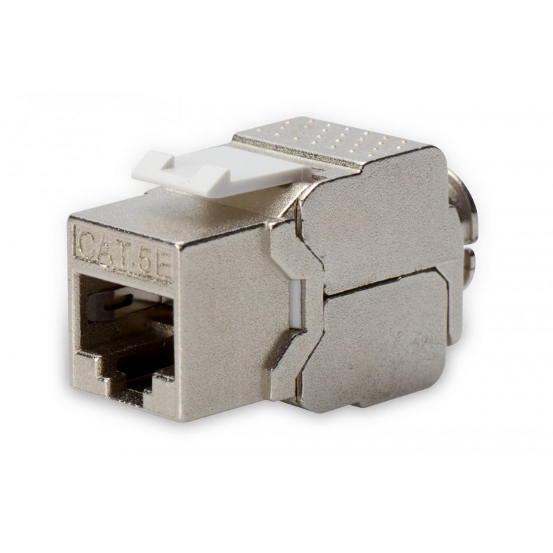 DIGITUS module Keystone cat.5e, 1 x RJ45, blindé,