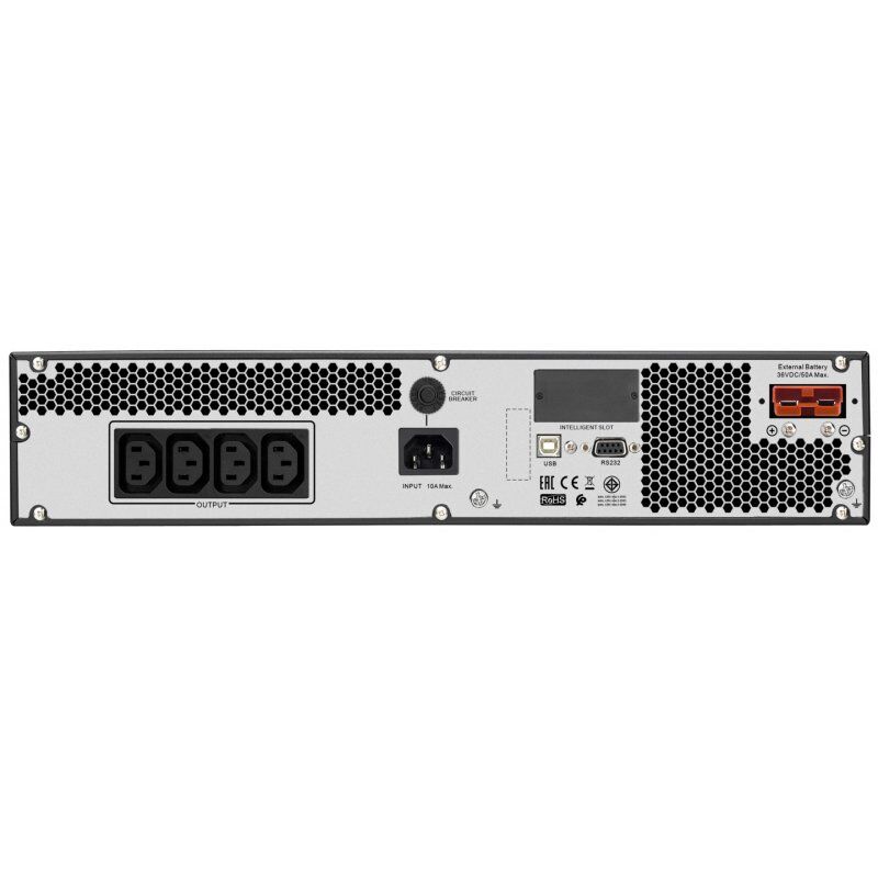 APC SRV1KRILRK uninterruptible power supply (UPS) Double-conversion (Online) 1 kVA 800 W 4 AC outlet(s)