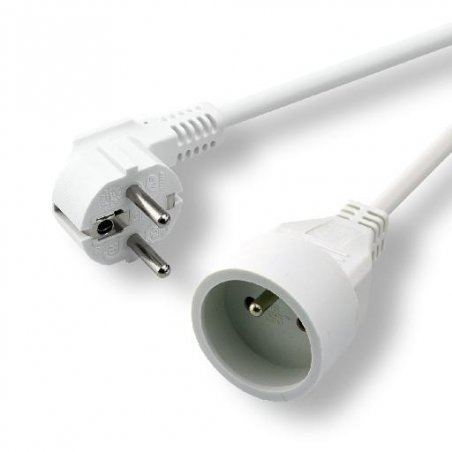 MCL MC910-3M/W power cable White Power plug type F