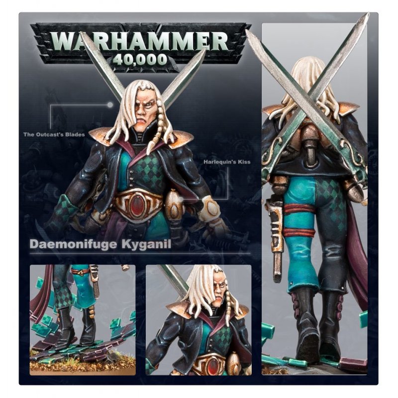 Warhammer 40k - Daemonifuge - Ephrael Stern & Kyganil