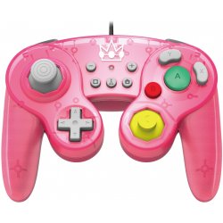 Hori Battle Pad (Peach) Rose USB Manette de jeu Analogique/Numérique Nintendo Switch