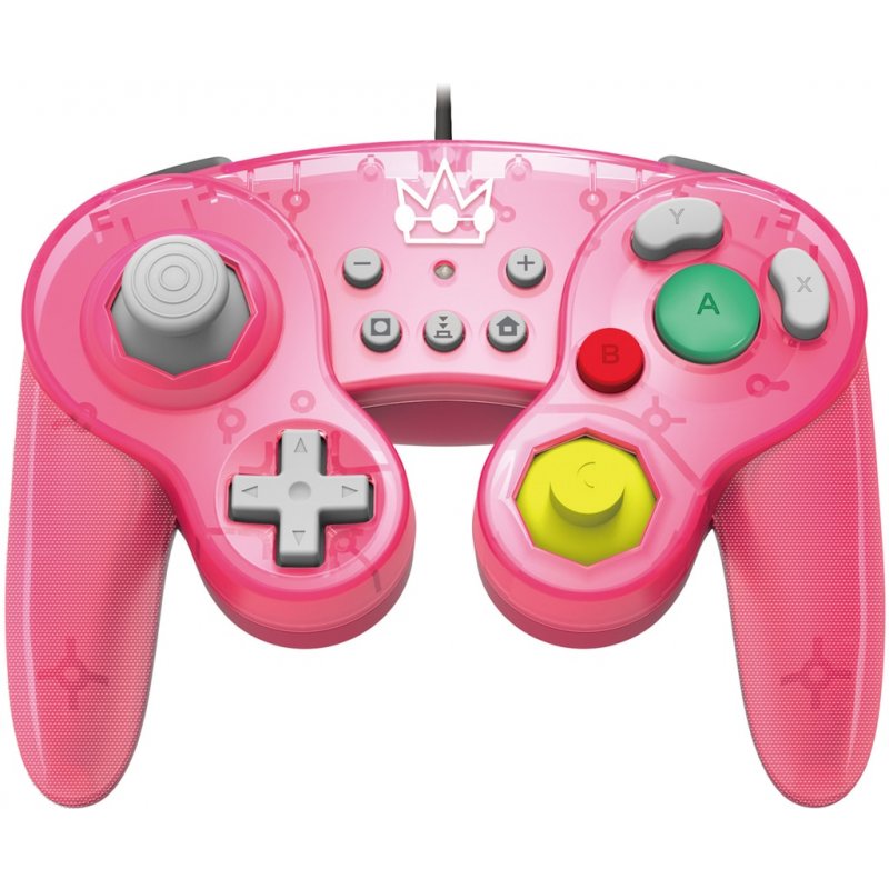 Hori Battle Pad (Peach) Rose USB Manette de jeu Analogique/Numérique Nintendo Switch
