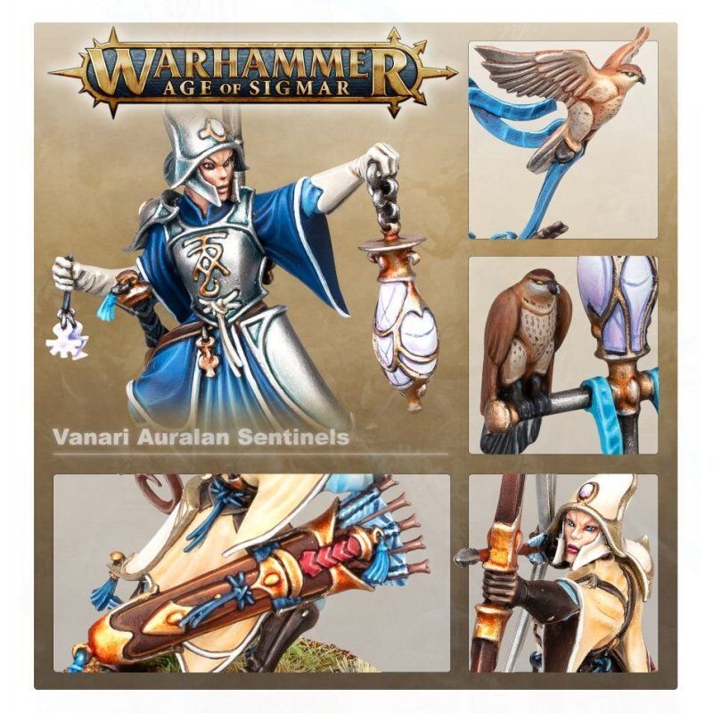 STOCK1 - Warhammer AoS - Lumineth Realm-lords Vanari Auralan Sentinels