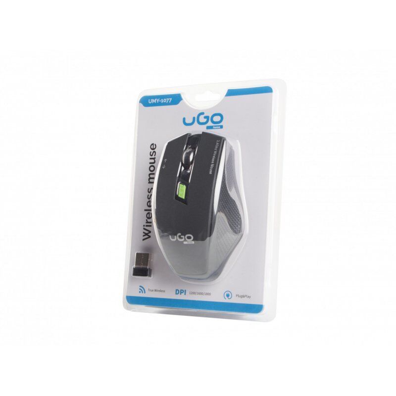 Souris sans fil Ugo UMY-1077 (Noir)
