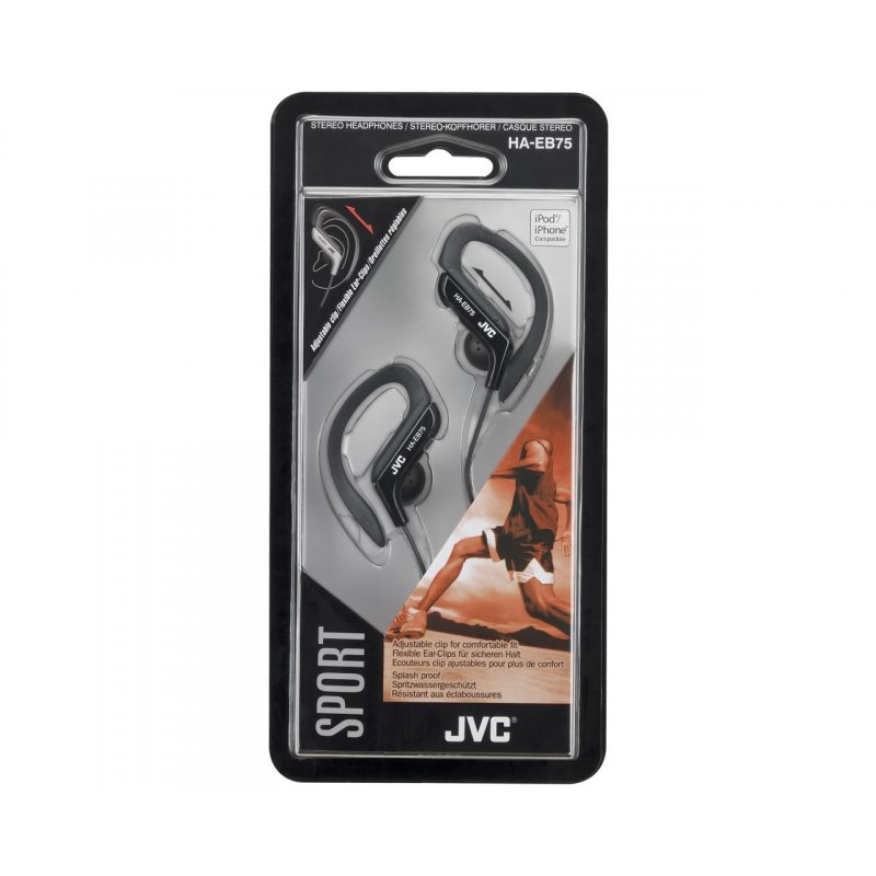 Ecouteurs intra-auriculaires JVC compatible HA-EB75-B-E (Noir)