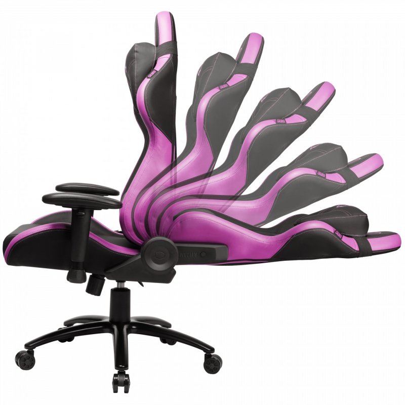 Cooler Master Gaming Caliber R2 Fauteuil de gaming Siège rembourré Noir, Violet