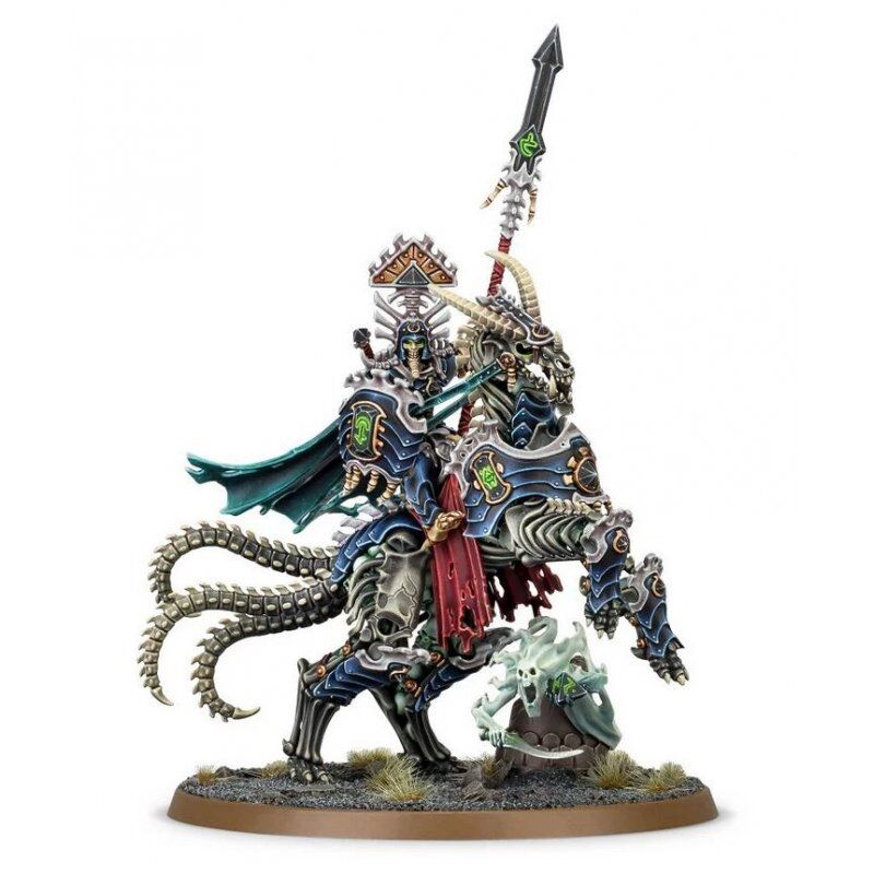 Warhammer AoS - Ossiarch Bonereapers Arch-Kavalos Zandtos Dark Lance Of Ossia