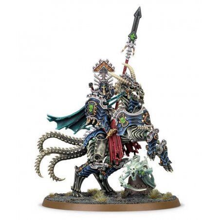 Warhammer AoS - Ossiarch Bonereapers Arch-Kavalos Zandtos Dark Lance Of Ossia