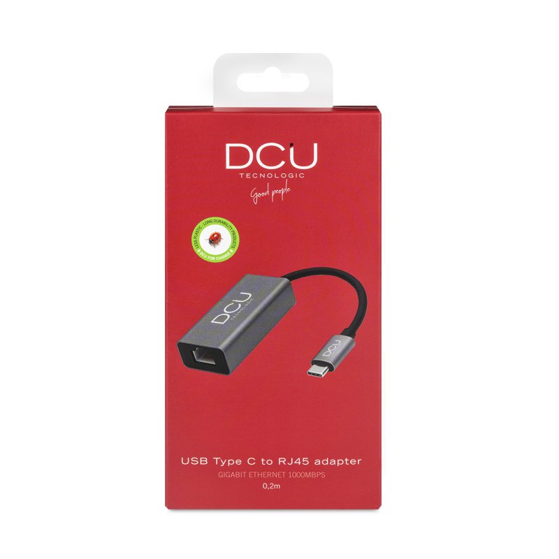 DCU Advance Tecnologic 391167 hub & concentrateur USB 3.2 Gen 1 (3.1 Gen 1) Type-C 1000 Mbit/s Gris